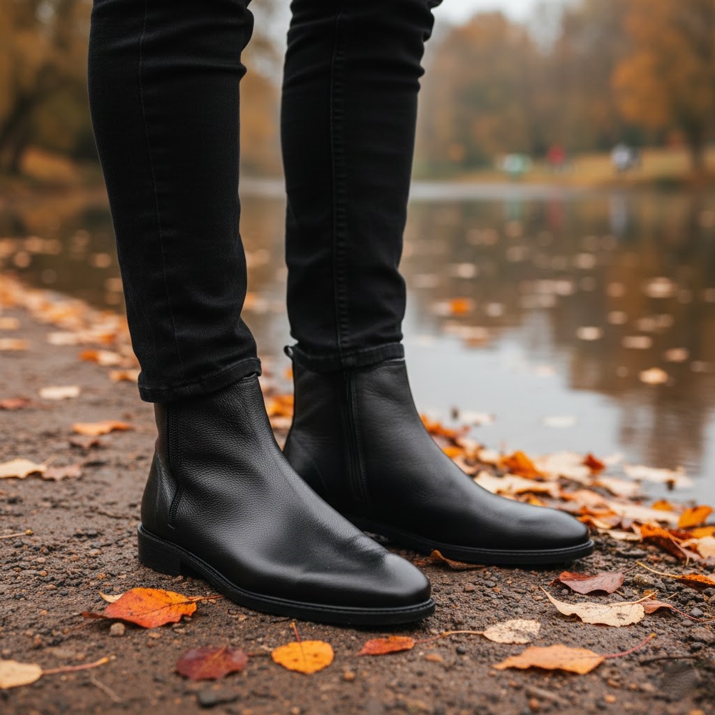 خرید آنلاین نیم بوت مردانه شمس مدل m7 کد 01